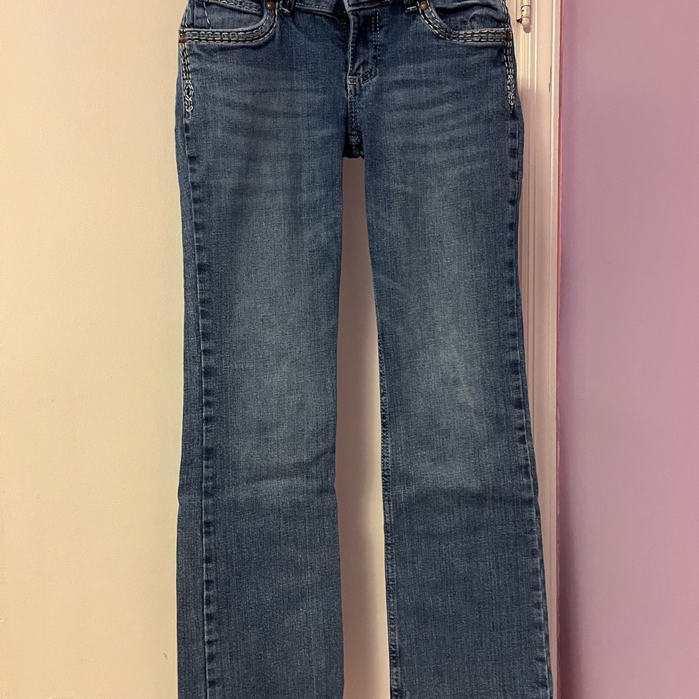 Wrangler Women's Straight Leg Jeans in Blue